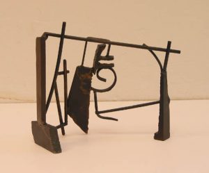 Paul Bacon sculptor Contemporary Abstract Steel sculpture - Untitled